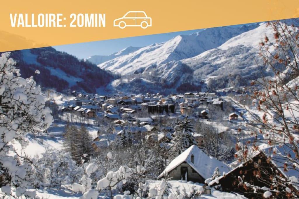 Au Pied Des Cols Et Des Stations Apartment Saint-Michel-de-Maurienne Ngoại thất bức ảnh